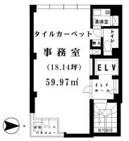 タキカワ大久保ビル 間取り図