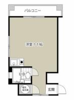 サンパティオ高田馬場 間取り図