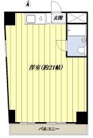 西新宿ダイヤモンドパレス 間取り図