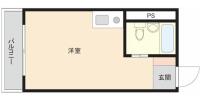 グリーンハイツ千加松 間取り図