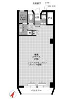 コーポ高砂 間取り図