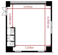 新宿エステートビル 間取り図