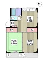 コーポコスモス 間取り図