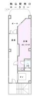 萬盛堂駒込ビル 間取り図
