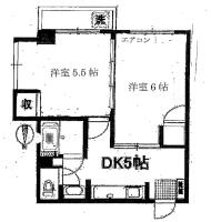 白鷗マンション 間取り図