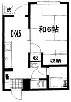 白鷗マンション 間取り図