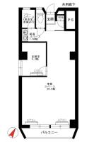 コーポ高砂 間取り図
