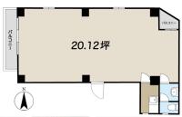 アポロ池袋ビル 間取り図