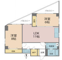 第2カツマタビル 間取り図