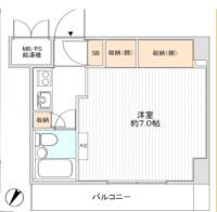 ディアプラザ巣鴨第三 間取り図