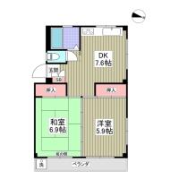 コーポコスモス  間取り図