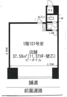 スカイコート池袋第二 間取り図