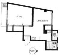 白鷗マンション 間取り図